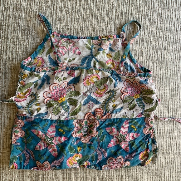Anokhi Koki Toddler Girl’s Floral Print Sleeveless Top 2-3 years - Picture 3 of 6